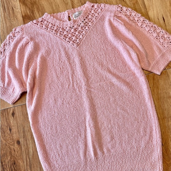 Vintage Short Sleeve Knit Top - Picture 8 of 8